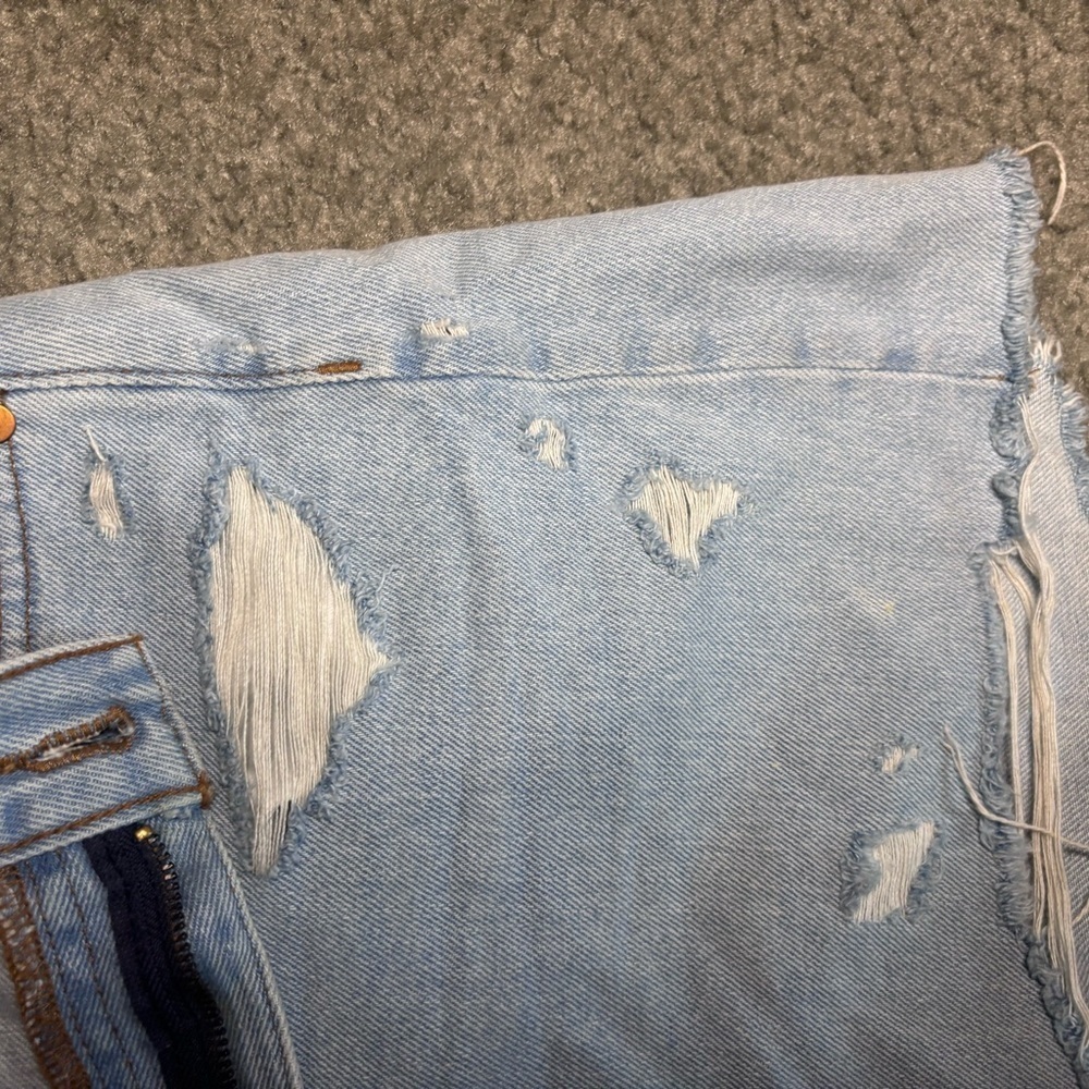 Madewell the Momjean denim shorts Blue Jean Shorts - Picture 4 of 7